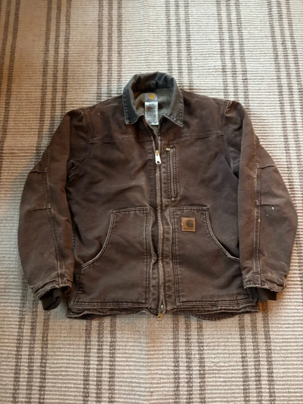 Vintage Carhartt  Brown Men's Duck Active Jacket - Picture 2 of 7